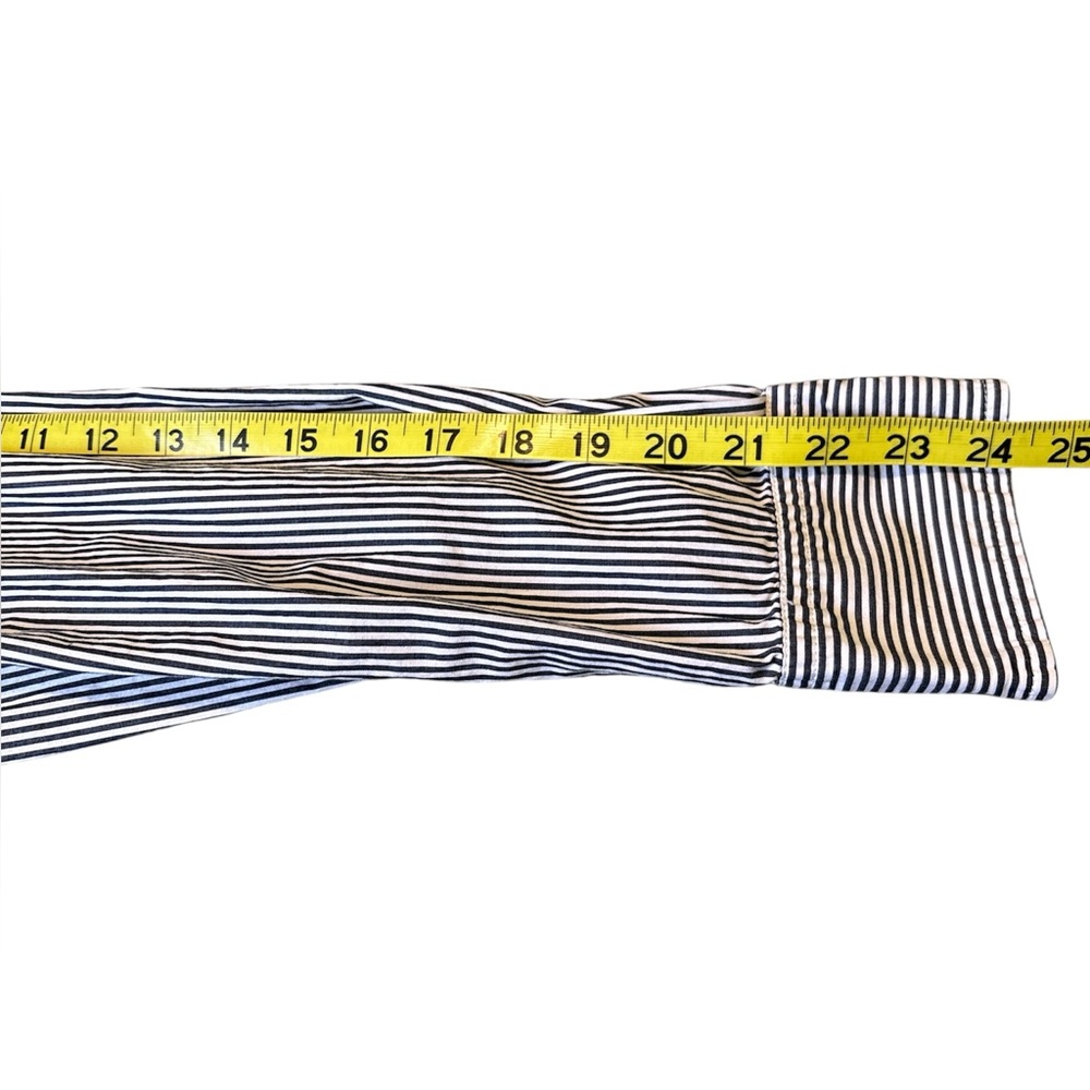 J. Crew blue/white striped dress shirt - Picture 15 of 15